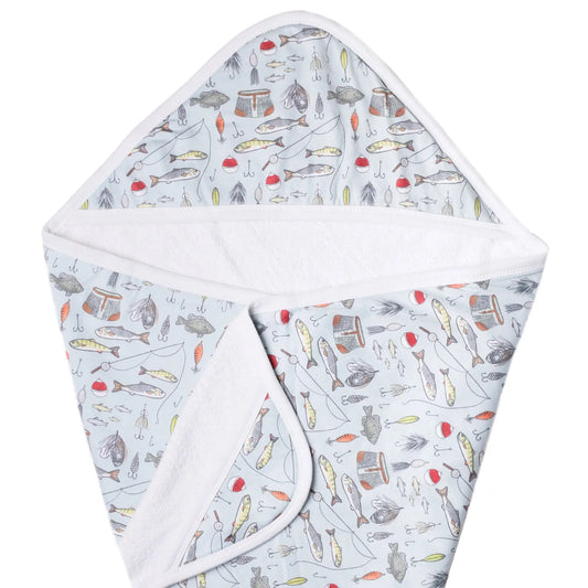 Trout: Knit Hooded Towel