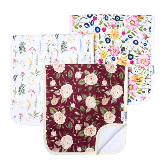 Scarlet: Burp Cloth Set