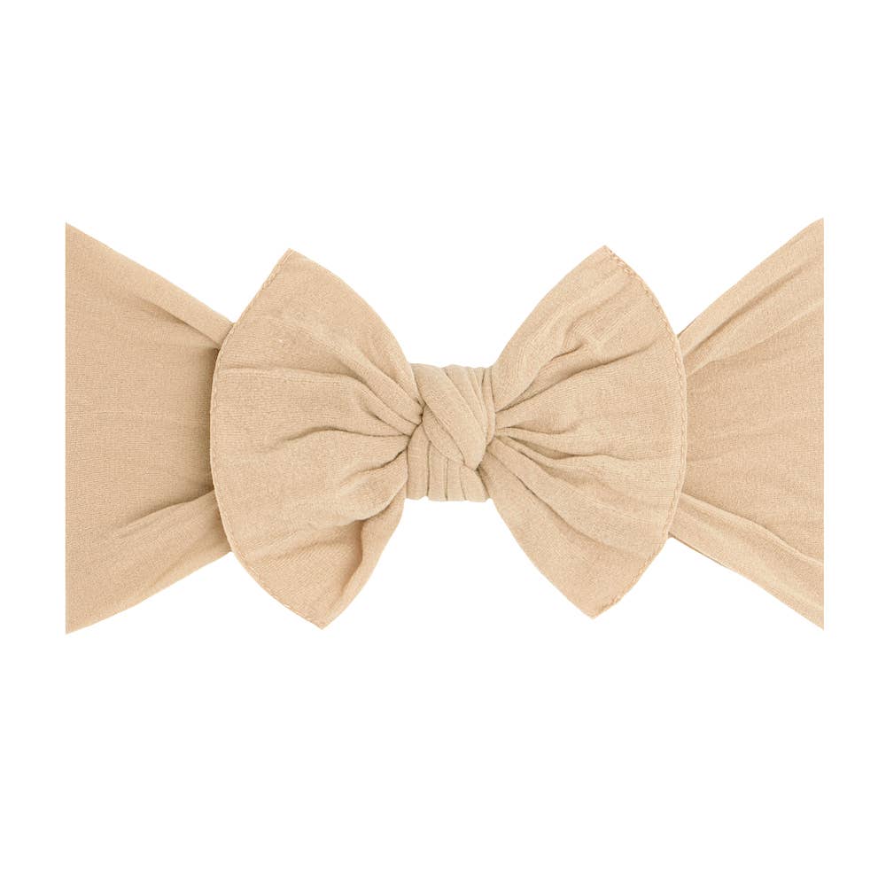 Baby Bling® The Original Knot soft nylon headband: Hot pink