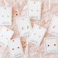 Nora Heart Pink Screwback Stud Earrings