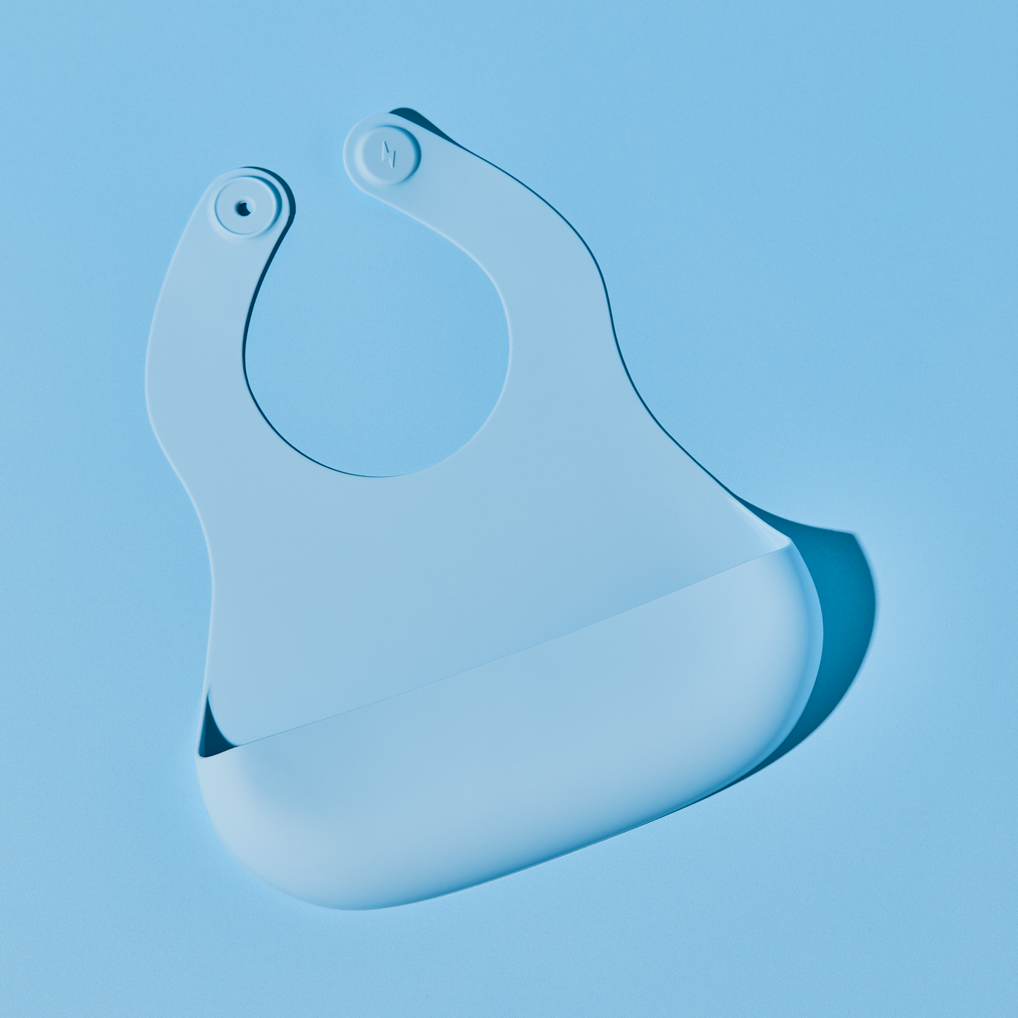 Magnetic Silicone Bib - Blueberry Burst