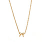 Necklace - Sadie Bow Gold