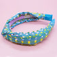 Kids Knot Headband - Confetti Hair Accessories for Girls: Silver