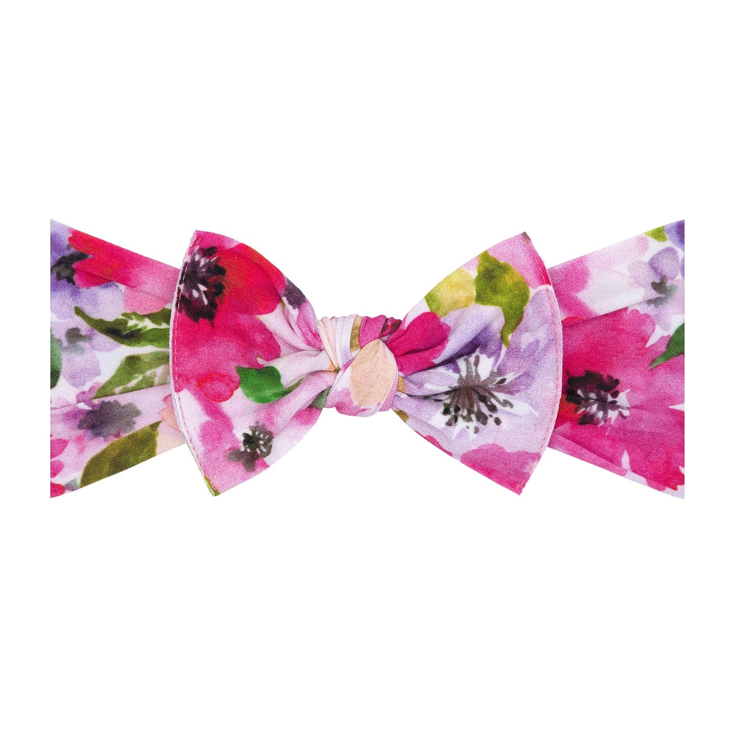 Baby Bling® Printed Knot: Pink Rose