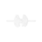 Dusty Blue Baby Bling® Baby FAB® Skinny soft nylon bow headband: