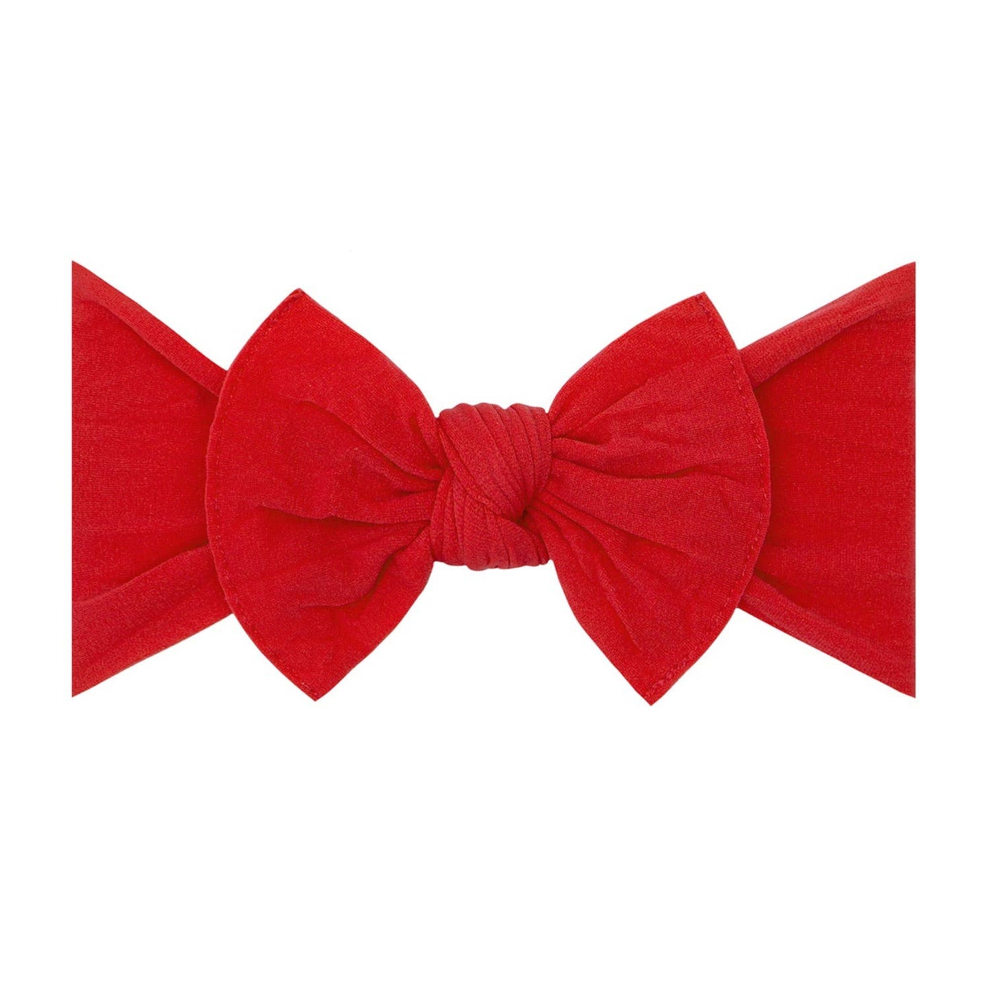 Cherry red Baby Bling® The Original Knot soft nylon headband:
