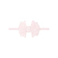 Cherry Red Baby Bling® Baby FAB® Skinny soft nylon bow headband: