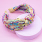 Kids Knot Headband - Confetti Hair Accessories for Girls: Silver