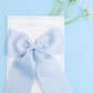 Scalloped Long-tail Bow: Red / Medium