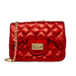 Metallic Classic Mini Purse: Pink