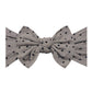 Putty/White dot Baby Bling® Shabby Dot Knot soft nylon headband: