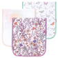 Flora: Burp Cloth Set
