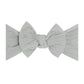 Baby Bling® The Original Knot soft nylon headband: grey