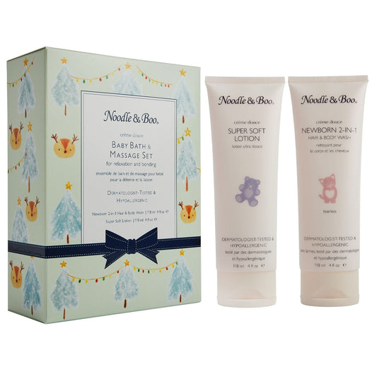 Noodle & Boo Holiday Bath & Massage Holiday Gift Set