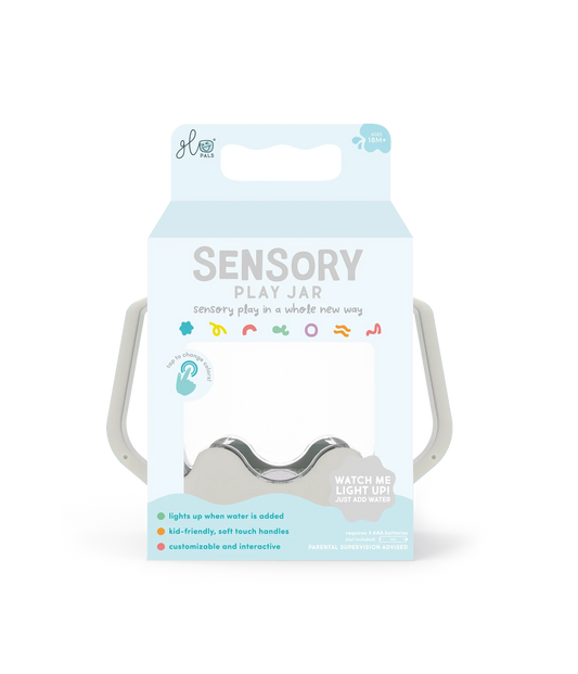 Glo Pals Sensory Jar- Cloud Grey