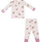 Soft Deer- Two Piece Pajama Set