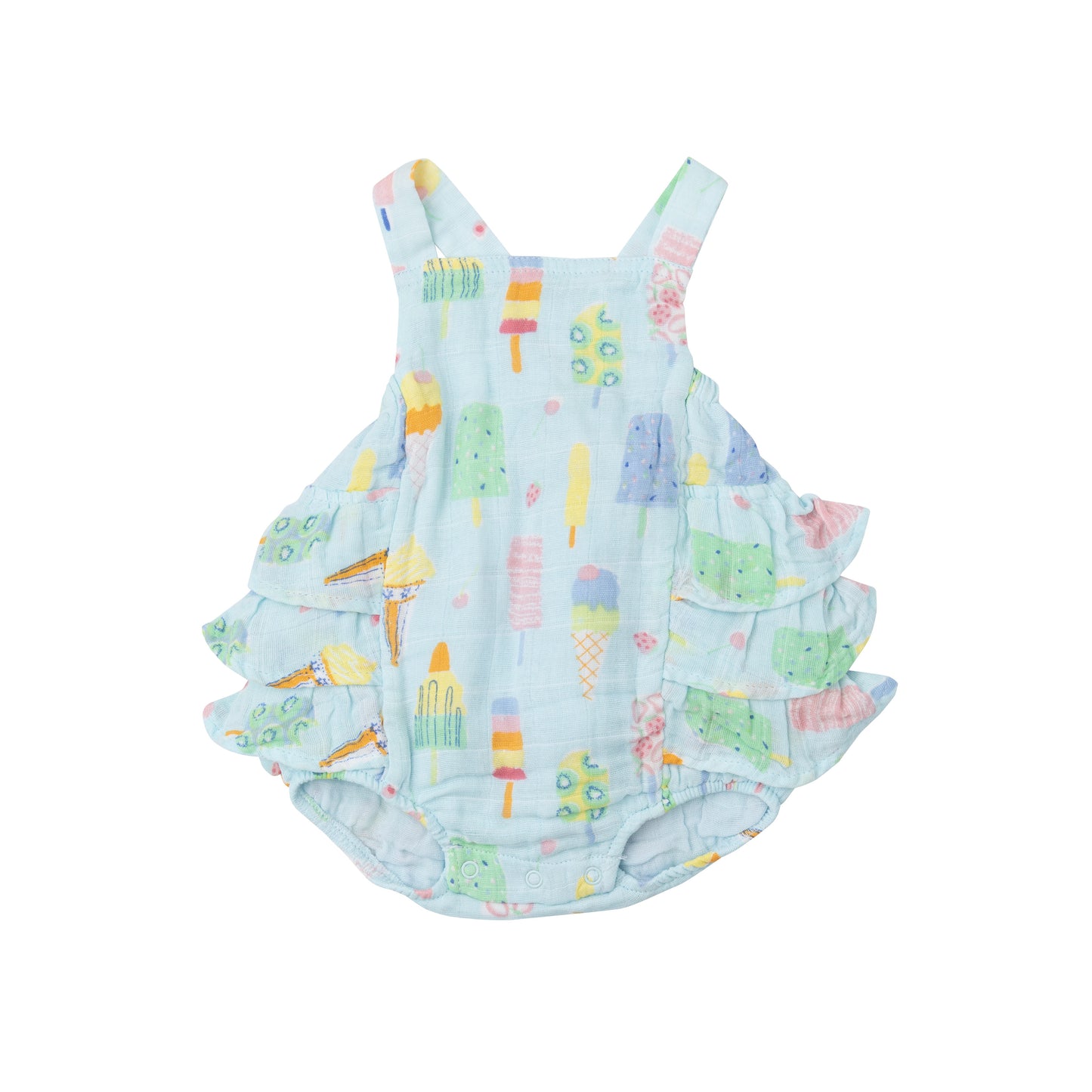 Fruit Dreams Popsicle Ruffle Sunsuit