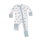 Two Way Zipper Convertible Romper- Migrating Mallards