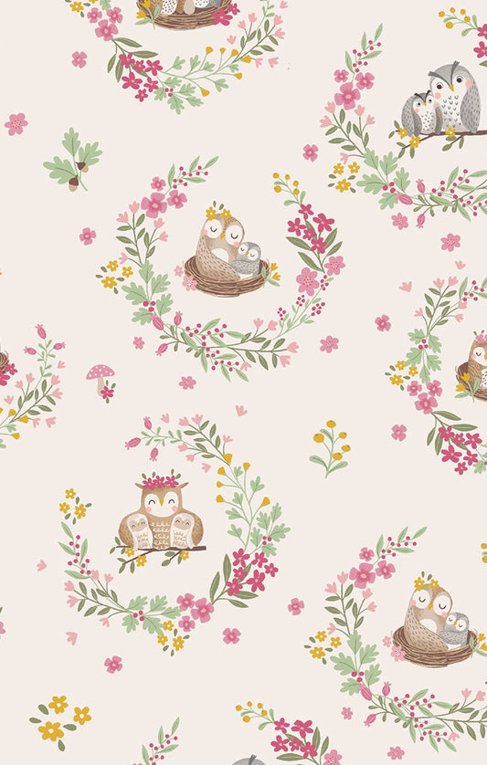 Two Way Ruffle Zipper Convertible Romper- Floral Owl Families