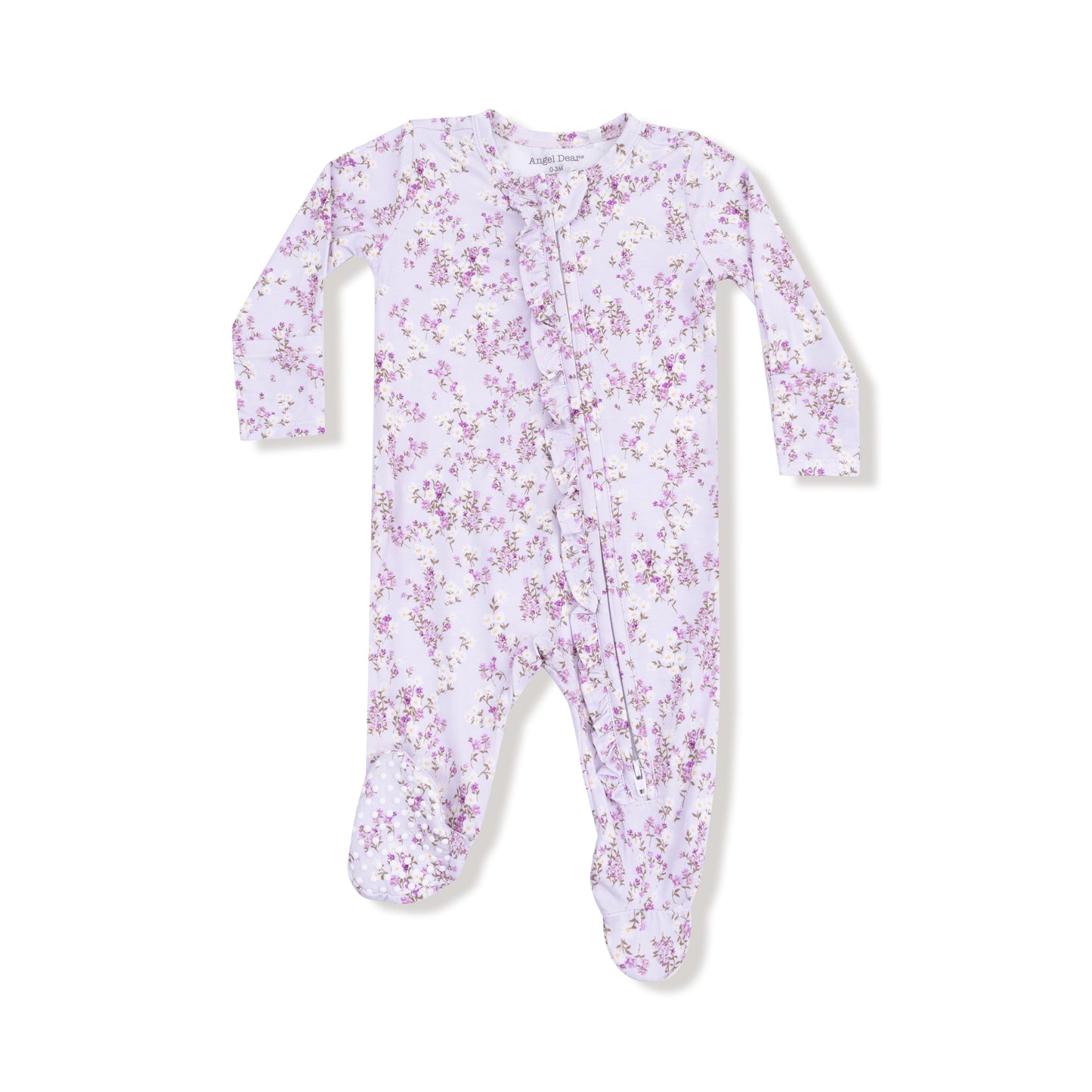 Two Way Ruffle Zipper Convertible Romper- Sweet Dreams Florals
