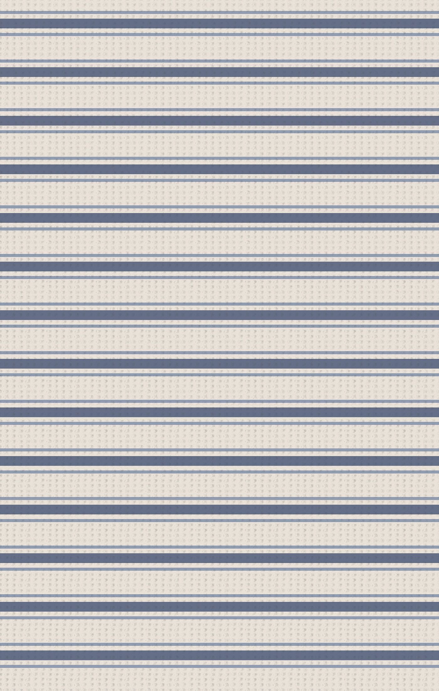 Romper w/ Contrast Sleeves- Vintage Blue Stripe