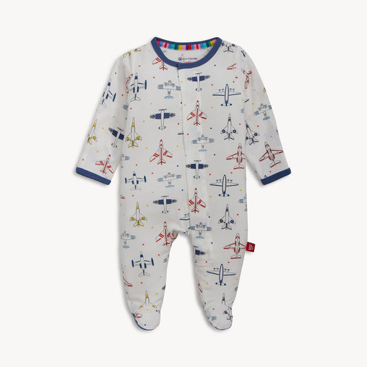 Just Plane Fun Modal Magnetic Footie