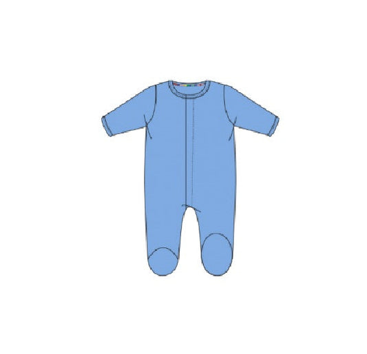 Cloud Blue Modal Magnetic Footie
