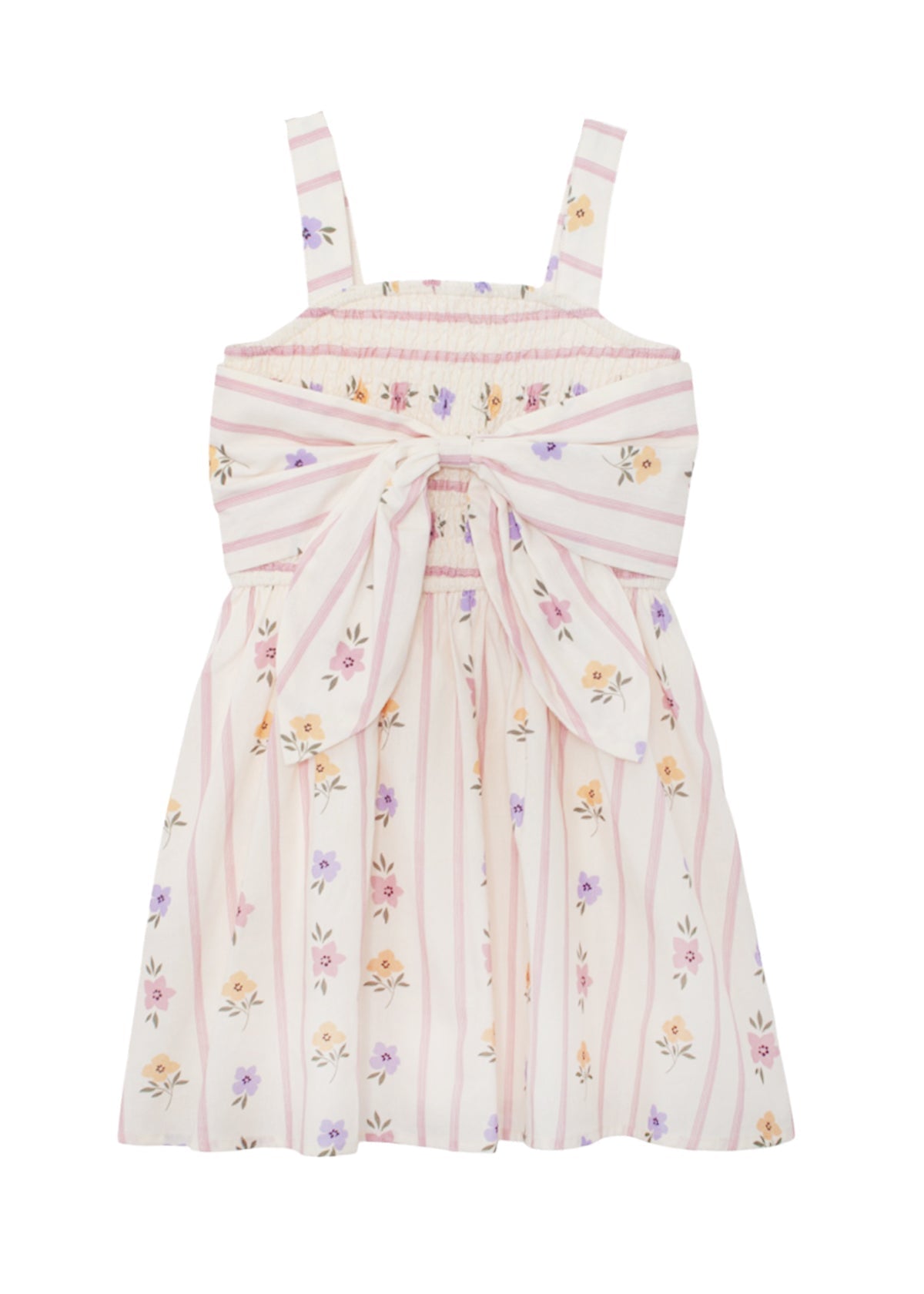 Purple Bouquet Dress