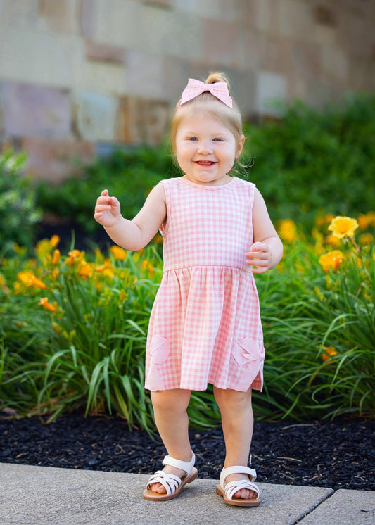 Pink Plaid Perfection Dress