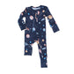 Two Way Zipper Convertible Pajamas- Solar System