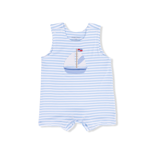 Sailboat Stripe Jon Jon