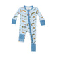 Fishing- Two Way Zipper Romper Pajama