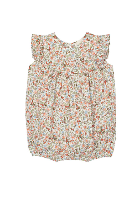 Sunset Fields Floral Romper