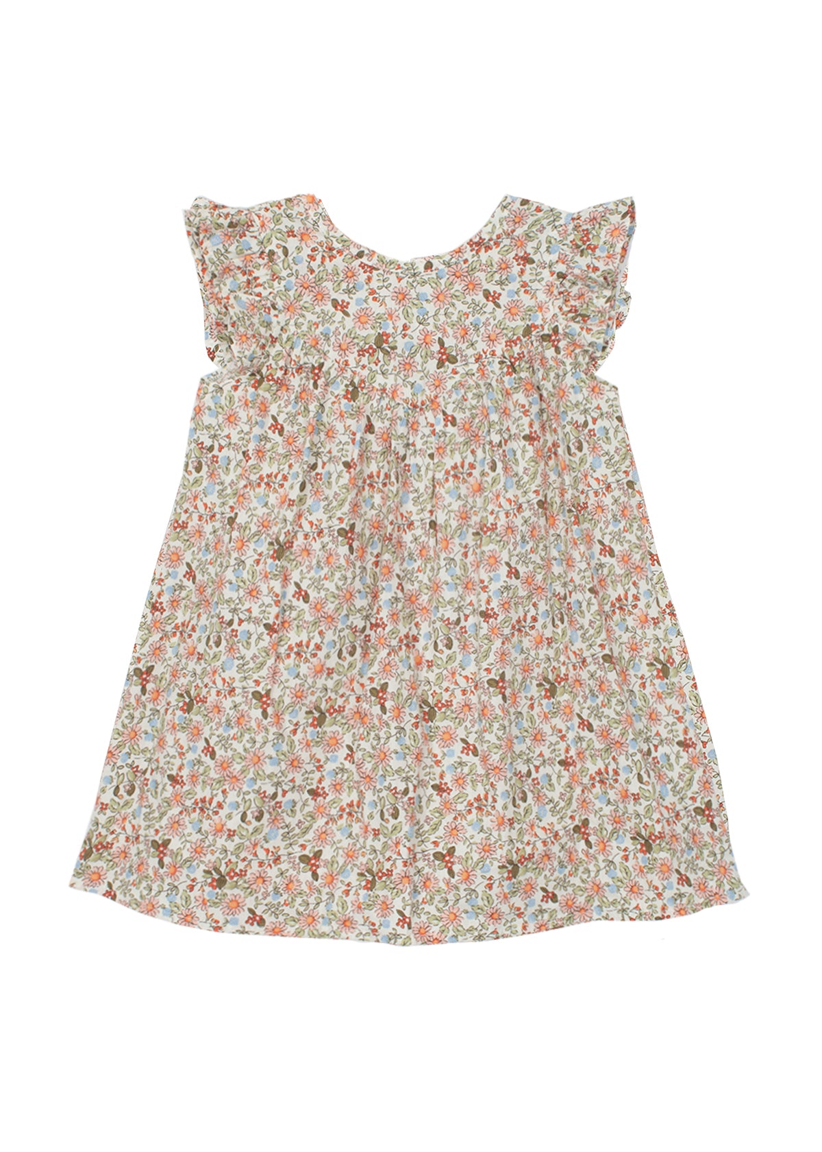 Sunset Fields Floral Dress