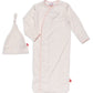 Bedford Floral Modal Gown + Hat (NB-3M)