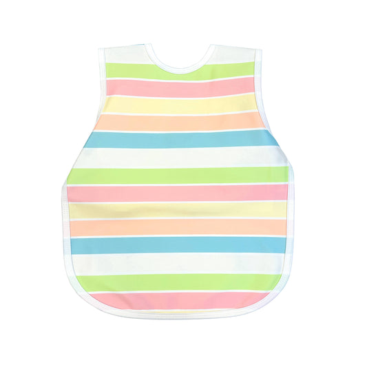 Rainbow Stripes Bapron: Toddler (6m-3T)