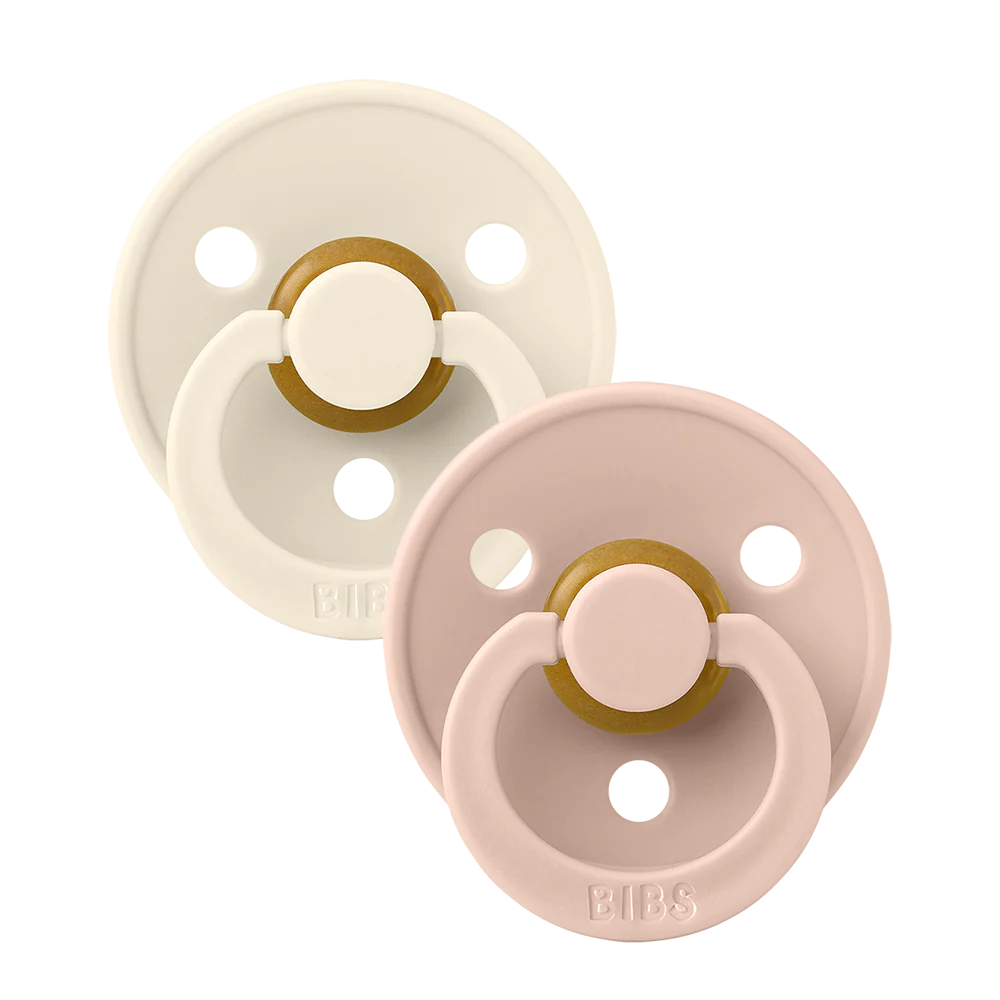 BIBS Natural Rubber Latex Pacifiers