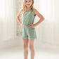 Sydney Textured Knit Romper