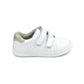 L'Amour- White Perforated Sneakers