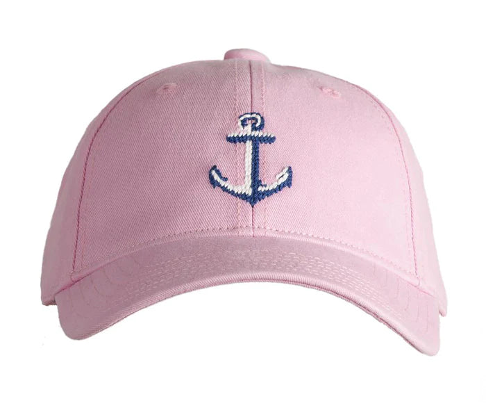 Kids Anchor on Light Pink Baseball Hat