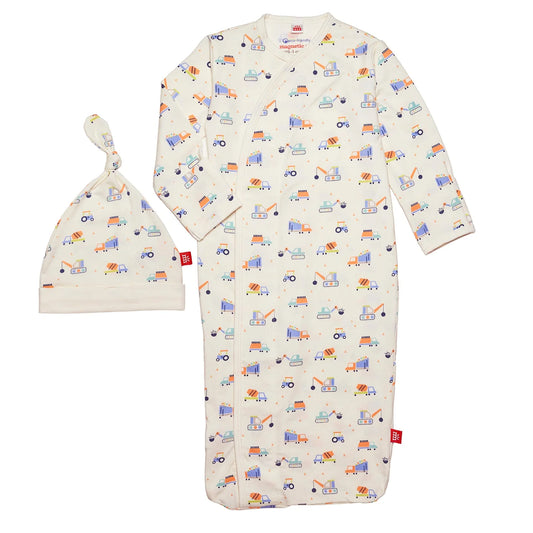 Magnetic Me Sleeper Gown + Hat Set (5-12lb)