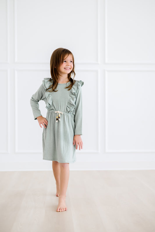 Vignette- Sage Dress