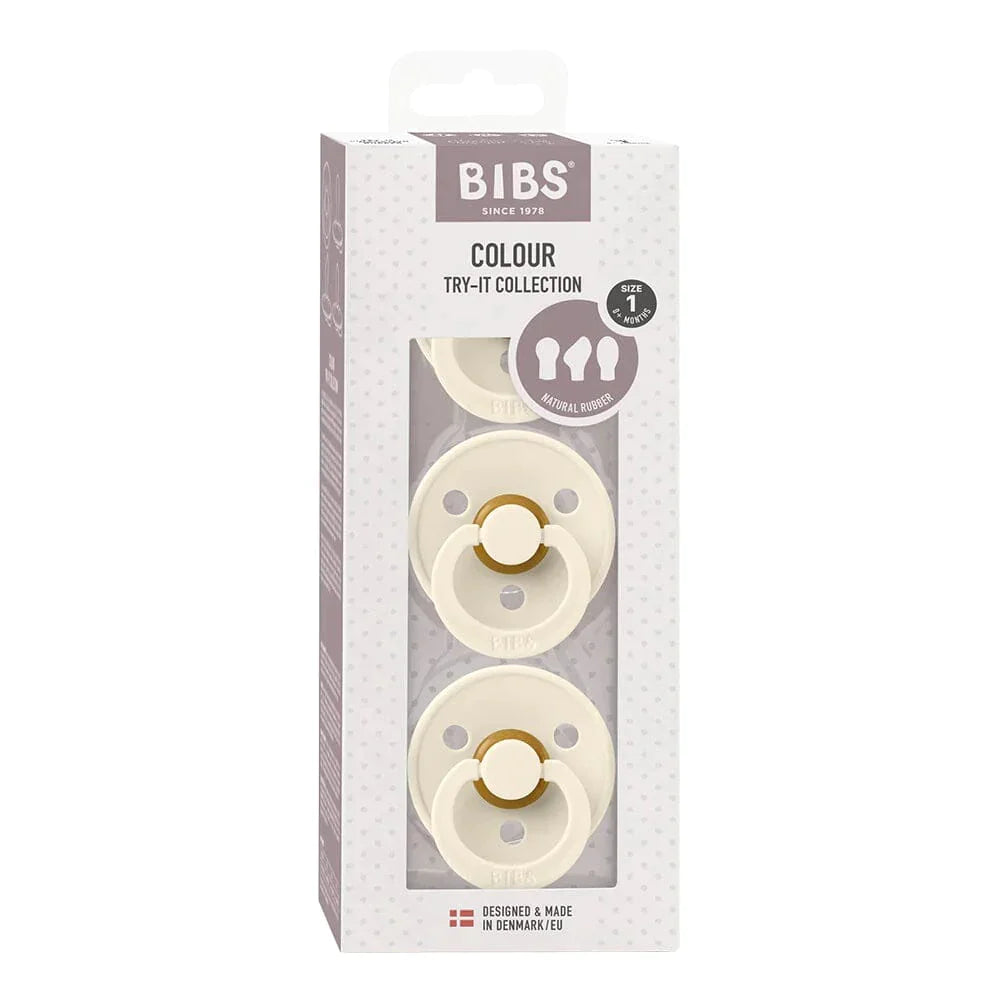 BIBS Natural Rubber Latex Pacifiers