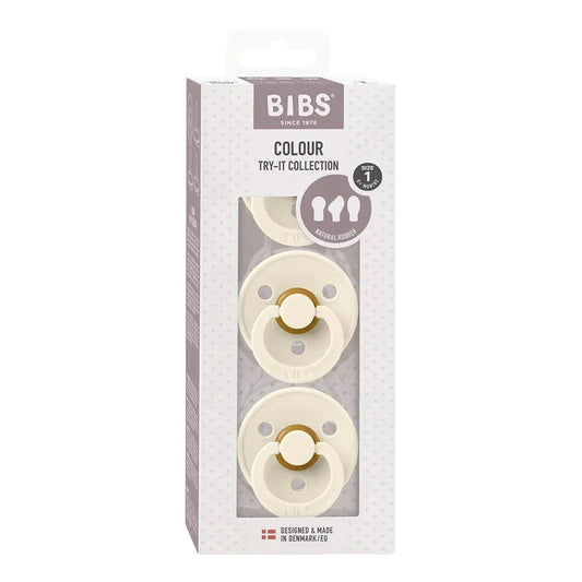 BIBS Natural Rubber Latex Pacifiers
