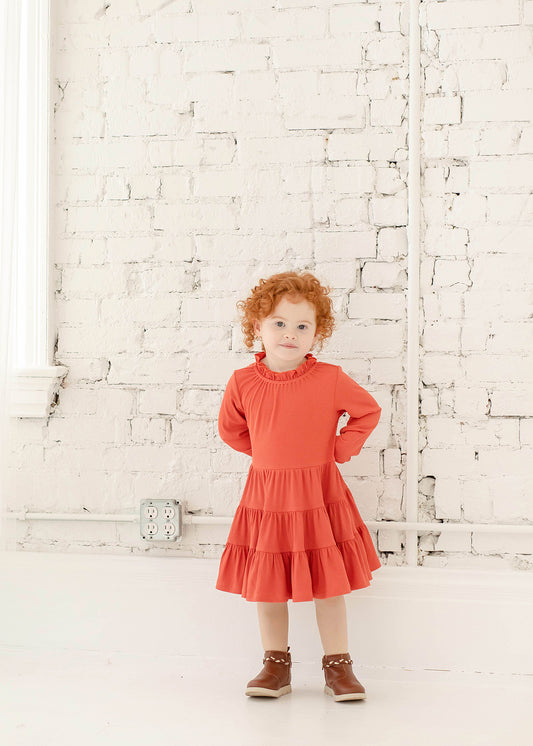 Mabel + Honey- Pumpkin Pie Knit Dress